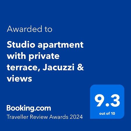 Studio Apartment With Private Terrace, Jacuzzi & Views Mosta Luaran gambar